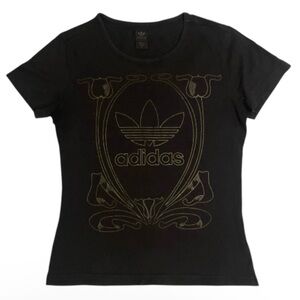 VTG Y2K Goth Art Nouveau Tee